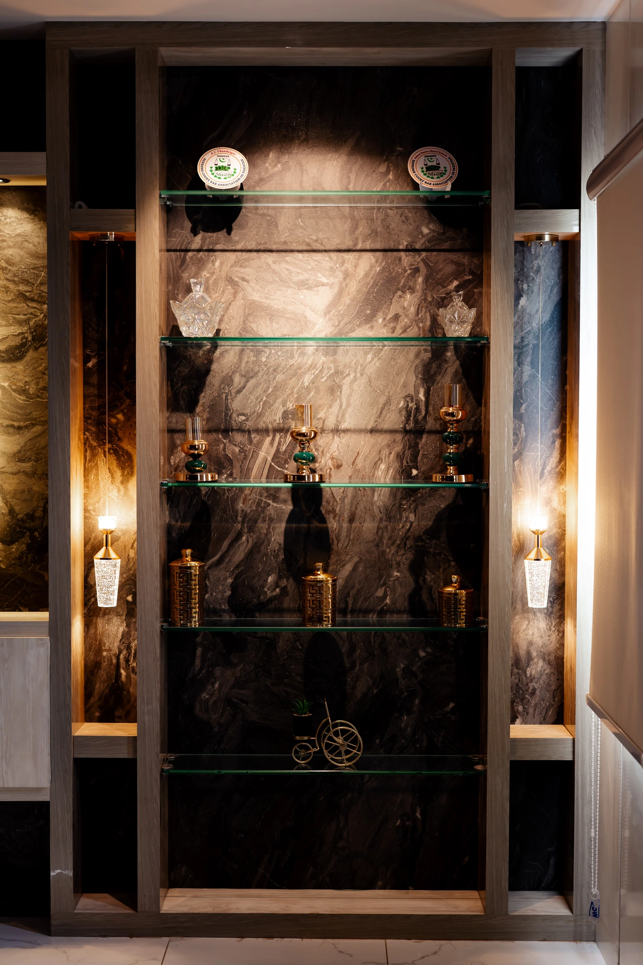 Kolachi & Co. Advocate Office Awards Display Cabinet