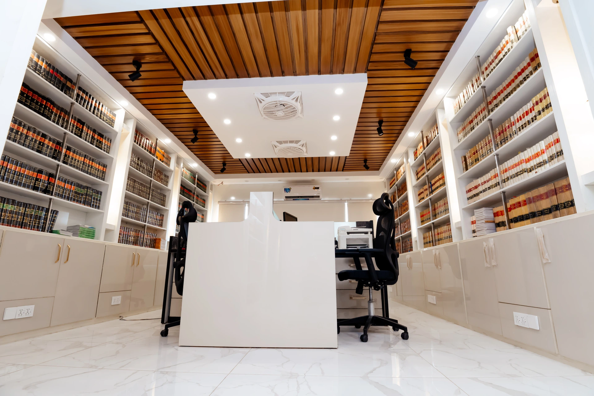 Kolachi & Co. Legal Library and Advocate Workstations